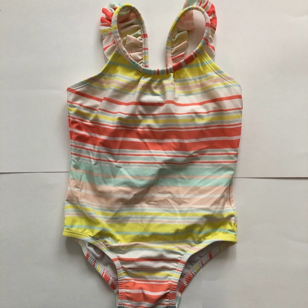 Baby Gap striped swim suit